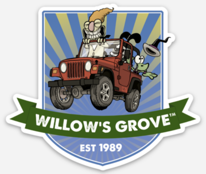 Willow's Grove™ Badge Sticker